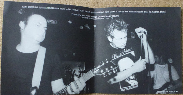 Nine Pound Hammer : Teenage Head (7", Single, Whi)