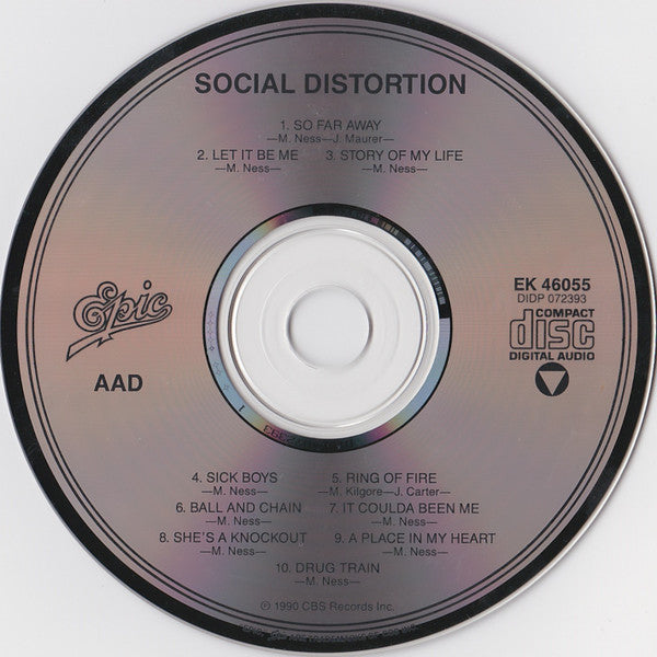 Social Distortion : Social Distortion (CD, Album)
