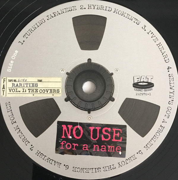 No Use For A Name : Rarities Vol. I: The Covers (LP, Comp)