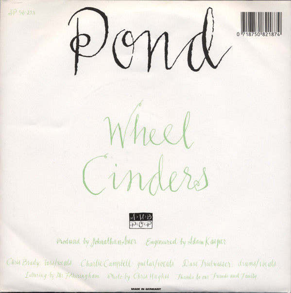 Pond (2) : Wheel (7", Single, Blu)