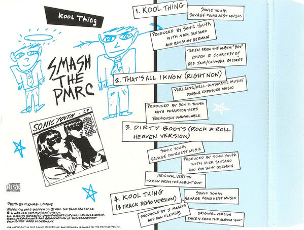 Sonic Youth : Kool Thing (CD, Single)