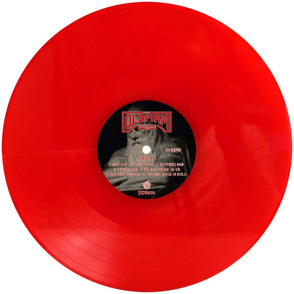 The Old Firm Casuals : Holger Danske (LP, Album, RP, Red)