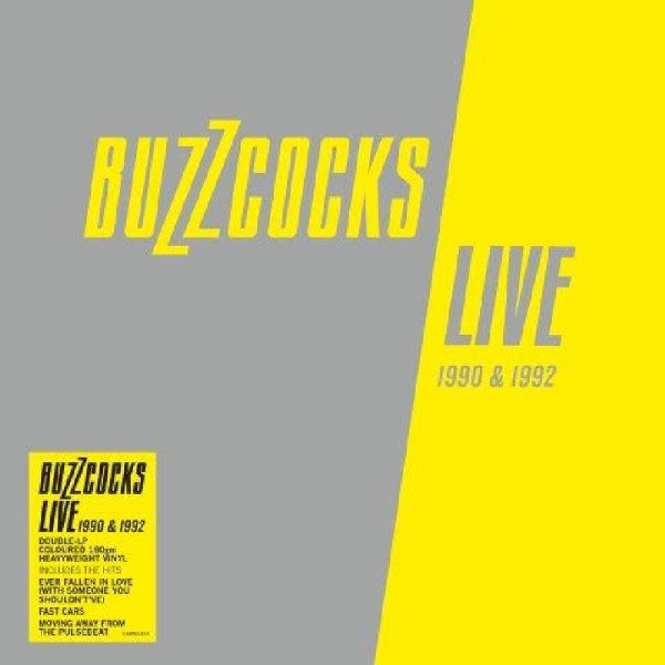 Buzzcocks : Live 1990 & 1992 (LP, Album, RE, Gre + LP, Album, RE, Yel + Comp, 18)