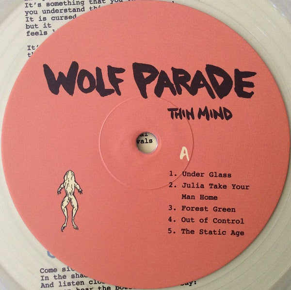 Wolf Parade : Thin Mind (LP, Album, Ltd, Cle)