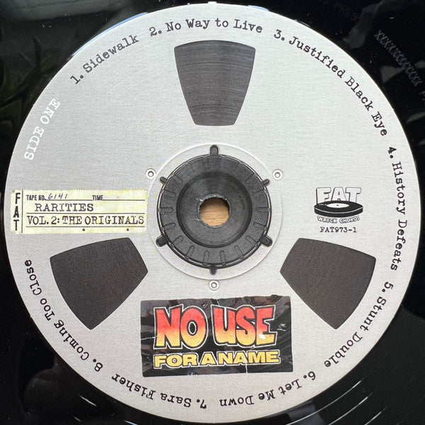 No Use For A Name : Rarities Vol. 2: The Originals (LP, Comp)