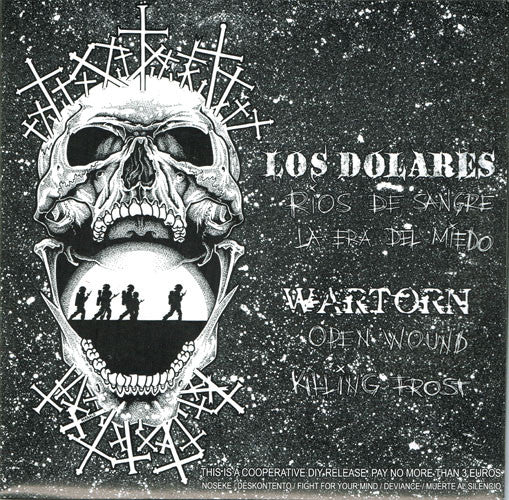 Los Dolares / Wartorn : Los Dolares / Wartorn (7", Ltd)
