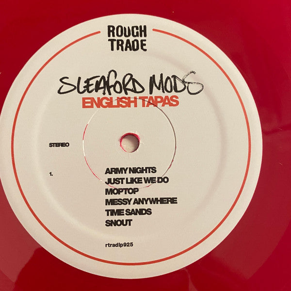 Sleaford Mods : English Tapas (LP, Album, Ltd, Red)