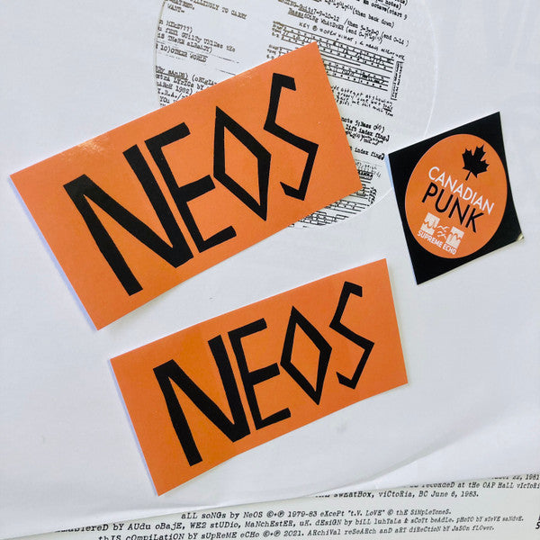 Neos (2) : Three Teens Hellbent On Speed (LP, Comp, RM, RP)