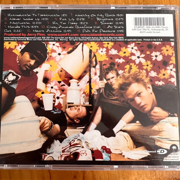 Sum 41 : All Killer No Filler (CD, Album, Club, Enh)