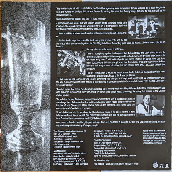 The Slackers : Redlight (LP, Album, RSD, RE, RM, Sil)