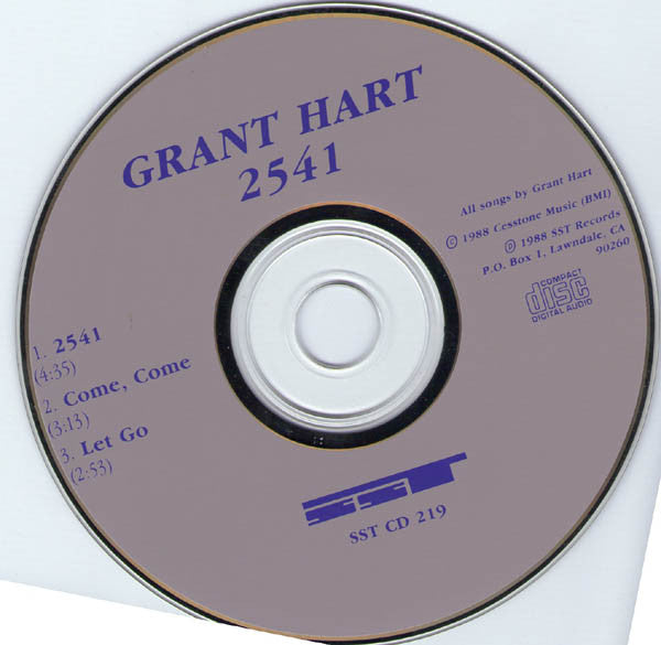Grant Hart : 2541 (CD, Single)