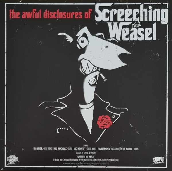 Screeching Weasel : The Awful Disclosures Of Screeching Weasel (LP, Album, Ltd)