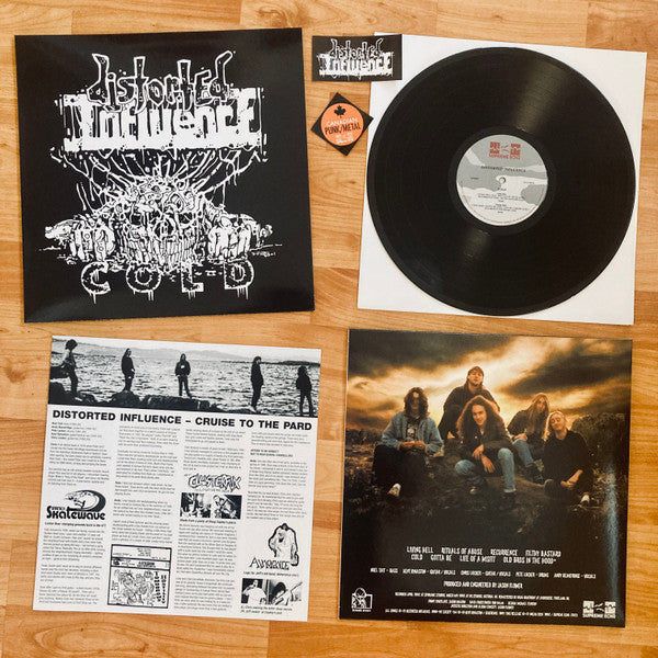 Distorted Influence : Cold (LP, Dlx, RM, Bla)