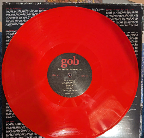 Gob (3) : How Far Shallow Takes You (LP, Album, Ltd, Rub)