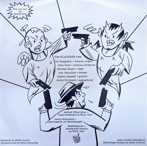 The Slackers : Kill You / Statehouse (12", Single, Pic)