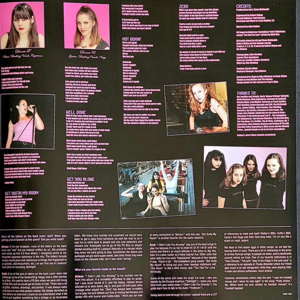The Donnas : Get Skintight (LP, Album, RE, RM, Pur)