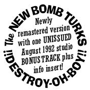 The New Bomb Turks : !!Destroy-Oh-Boy!! (LP, Album, RE, RM)