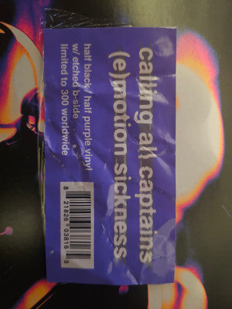Calling All Captains : (e)Motion Sickness (LP, S/Sided, EP, Etch, Ltd, Bla)
