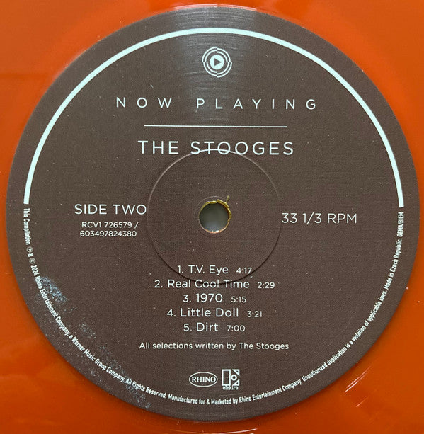 The Stooges : Now Playing (LP, Comp, Ora)