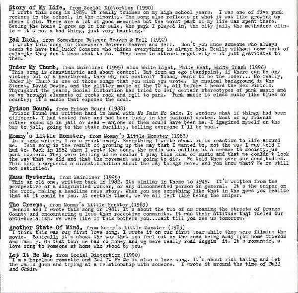 Social Distortion : Live At The Roxy (CD, Album)