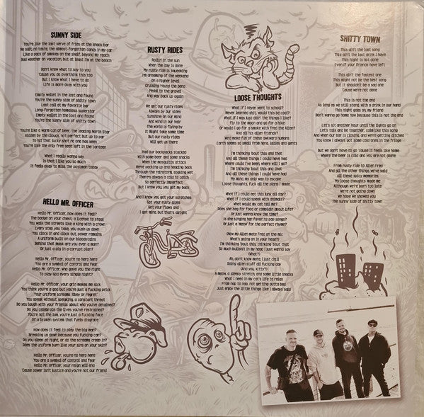 Skeetch : Sunny Side Of Shitty Town (LP, Album, Ltd, Hig)