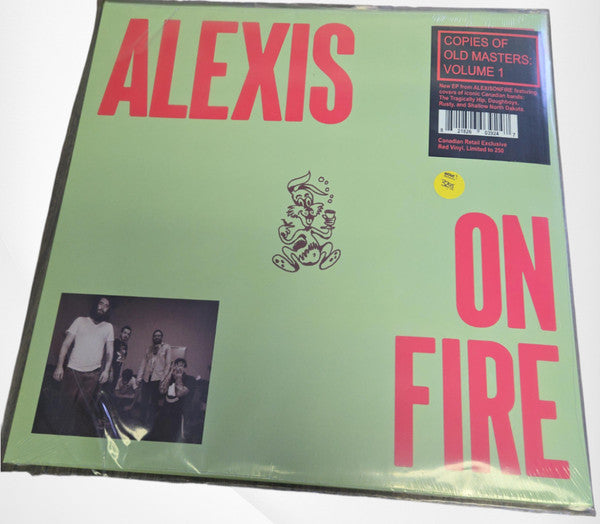 Alexisonfire : Copies of Old Masters: Volume 1 (LP, S/Sided, EP, Etch, Ltd, Red)