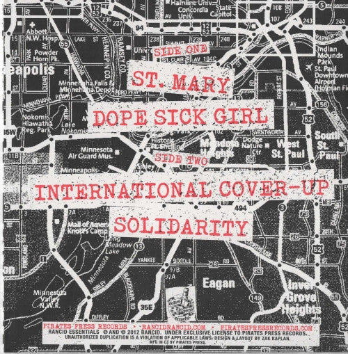Rancid : St. Mary / Dope Sick Girl / International Cover-Up / Solidarity (7")