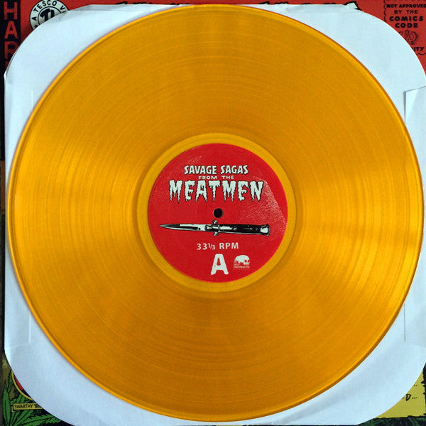 Meatmen : Savage Sagas From The Meatmen (LP, Album, Ora)