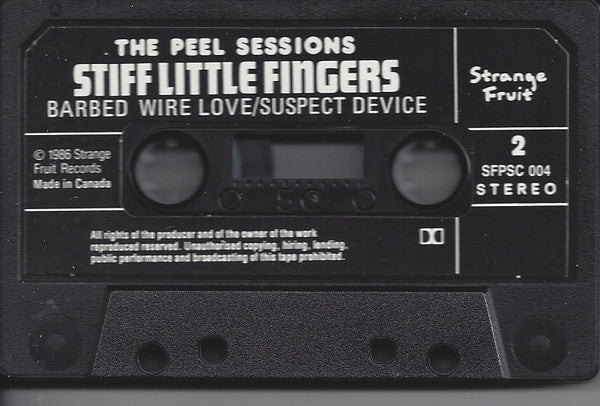 Stiff Little Fingers : The Peel Sessions (Cass)