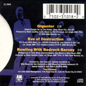 The Dickies : Gigantor (CD, Mini)