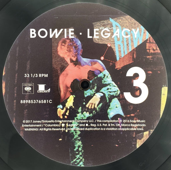 David Bowie : Legacy (2xLP, Comp, 180)