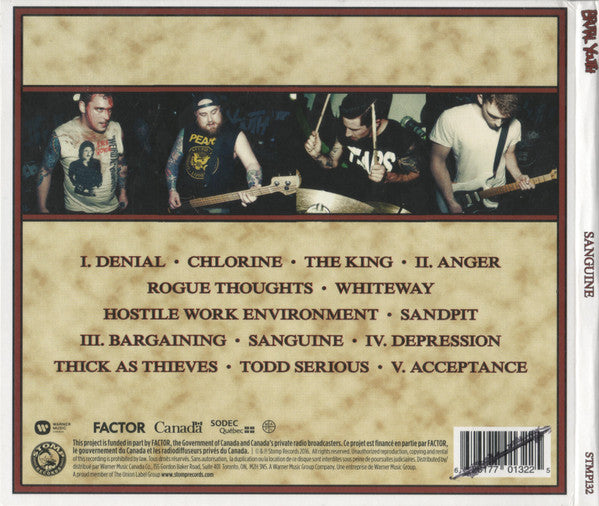 Brutal Youth : Sanguine (CD, Album)