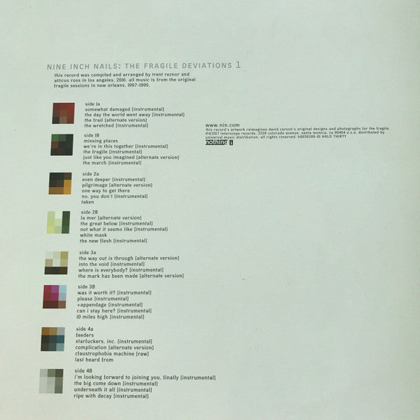 Nine Inch Nails : The Fragile:  Deviations 1 (4xLP, Ltd, RM)