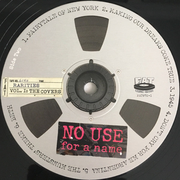 No Use For A Name : Rarities Vol. I: The Covers (LP, Comp)