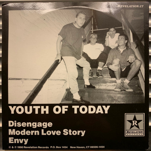 Youth Of Today : Youth Of Today (7", RE)