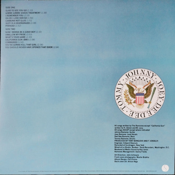 Ramones : Leave Home (LP, Album, RE, RM, 180)