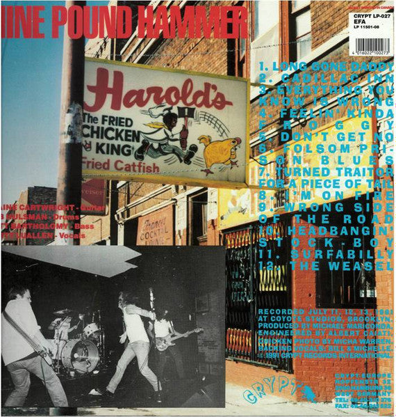 9 Pound Hammer* : Smokin' Taters! (LP, Album)