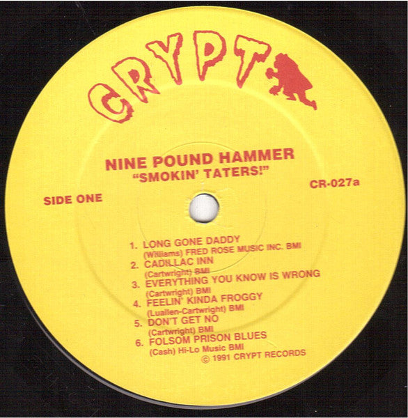 9 Pound Hammer* : Smokin' Taters! (LP, Album)