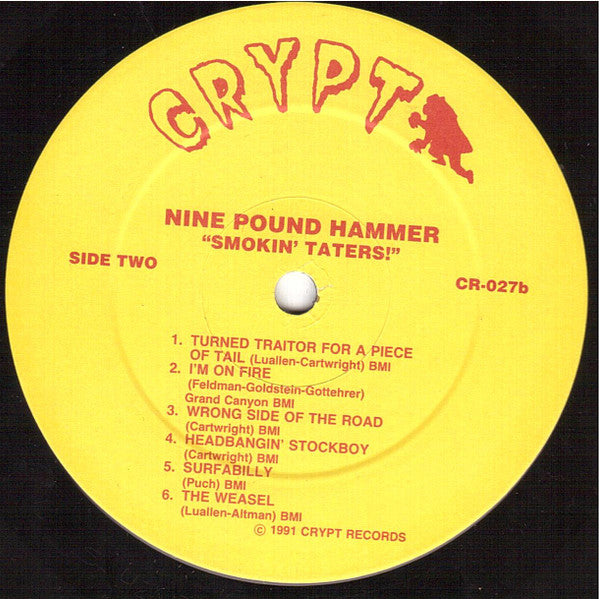 9 Pound Hammer* : Smokin' Taters! (LP, Album)