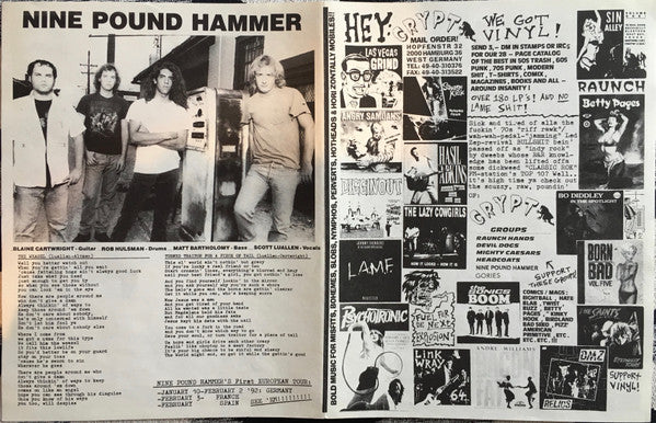 9 Pound Hammer* : Smokin' Taters! (LP, Album)