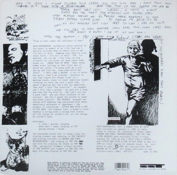 Minutemen : Buzz Or Howl Under The Influence Of Heat (12", EP, RP)