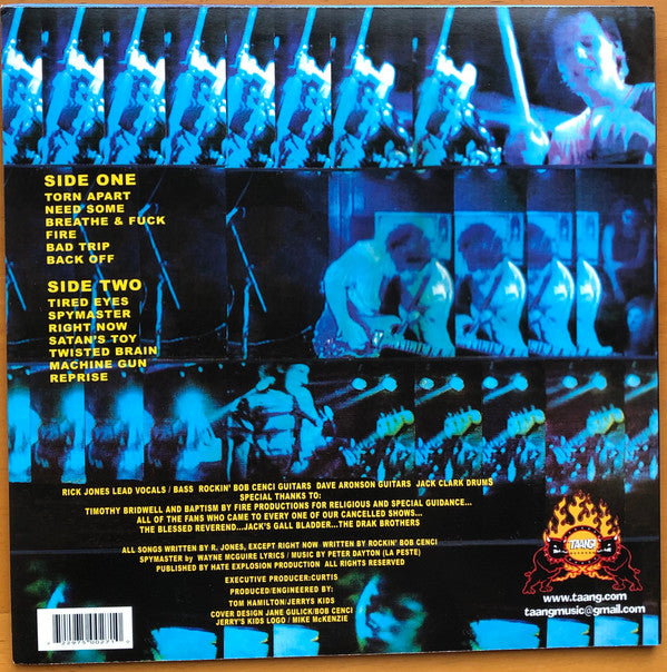 Jerry's Kids : Kill Kill Kill (LP, Album, RSD, RE, Red)