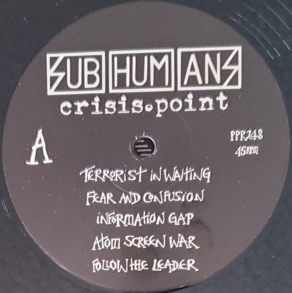 Subhumans : Crisis Point (LP, Album)