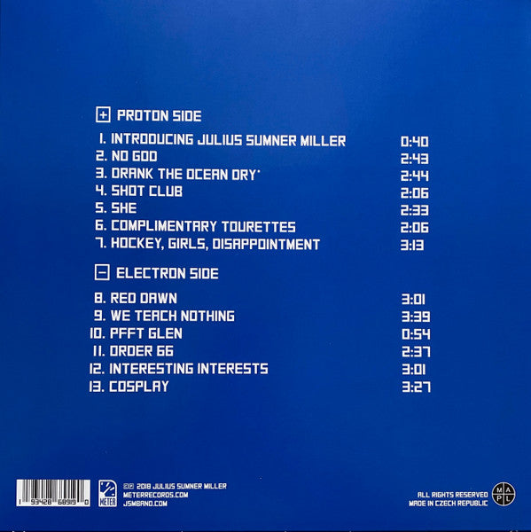 Julius Sumner Miller (2) : We Teach Nothing  (LP, Album, Whi)