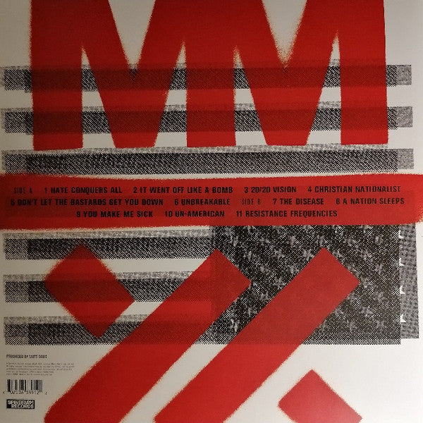 Anti-Flag : 20/20 Vision (LP, Album, Ltd, Red)