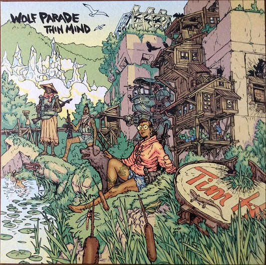 Wolf Parade : Thin Mind (LP, Album, Ltd, Cle)