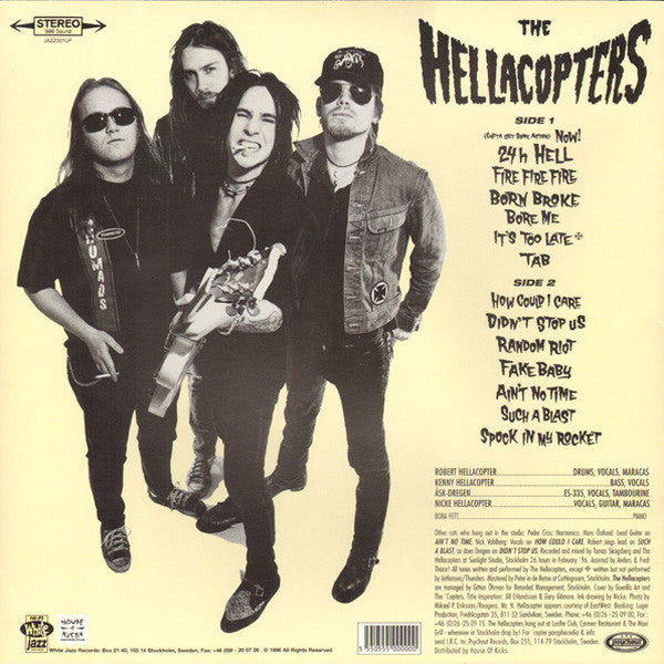 The Hellacopters : Supershitty To The Max! (LP, Album, RP)