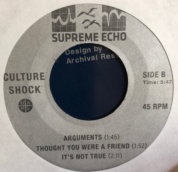 Culture Shock (11) : Forever + Ever (+ Ever) (7", EP, Dlx, RE, RM)