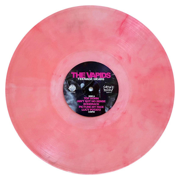 The Vapids : Teenage Heads (LP, Album, Tra)