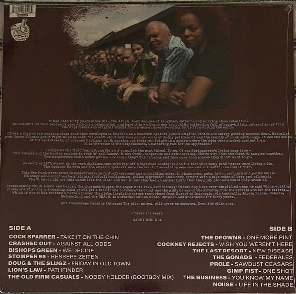 Various : Oi! 40 Years Untamed (LP)